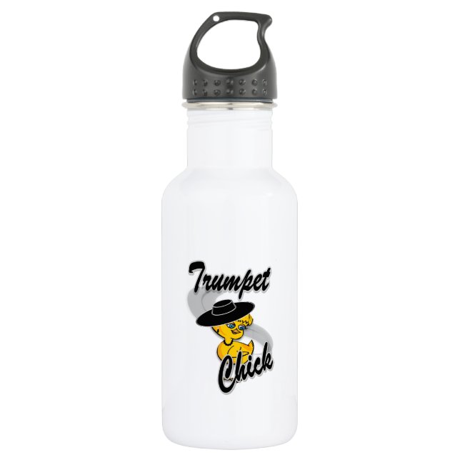 Trumpet Chick #4 532 Ml Water Bottle (Front)