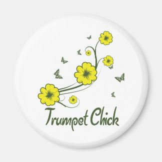 Trumpet Chick Magnet