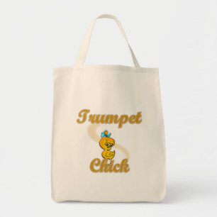 Trumpet Chick Tote Bag