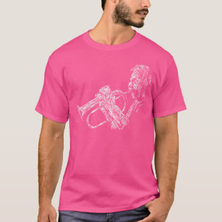 Trumpet Cornet Player French Horn Musician Jazz Mu T-Shirt