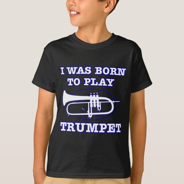 Trumpet Designs T-Shirt (Front)