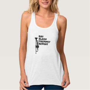 Trumpet - Eat Sleep Trumpet Repeat Singlet