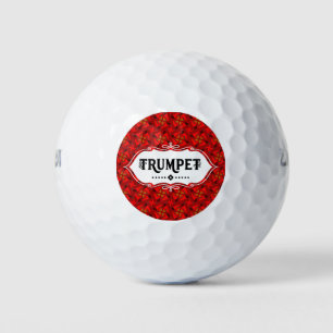 Trumpet Emblem Golf Balls