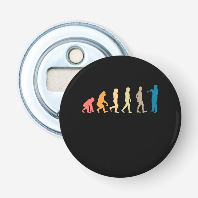 Trumpet Evolution Bottle Opener (Front)