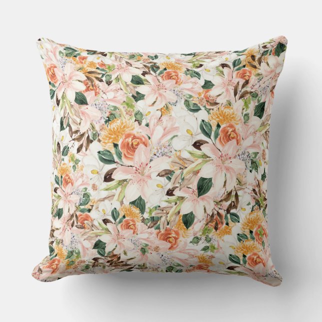 Trumpet Flower Cushion (Front)