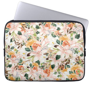 Trumpet Flower Laptop Sleeve