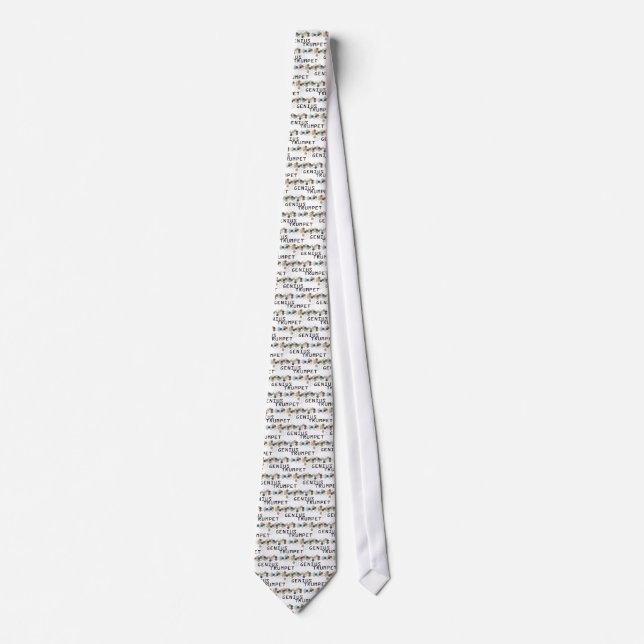 Trumpet Genius Tie (Front)