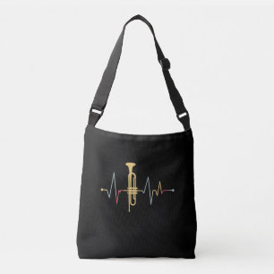 Trumpet Heartbeat Crossbody Bag