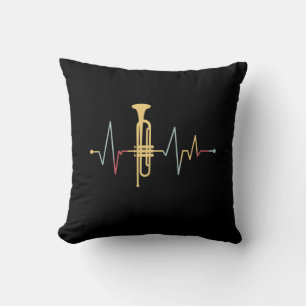 Trumpet Heartbeat Cushion