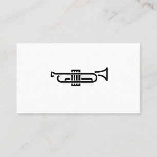 Trumpet Logo - Business Card
