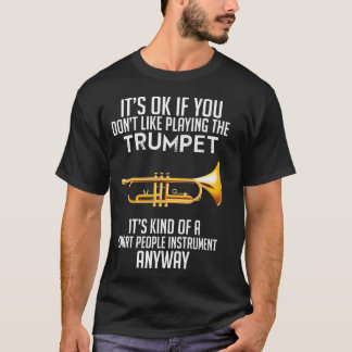 Trumpet Lover Trumpet Musician Jazz Lover Men T-Shirt