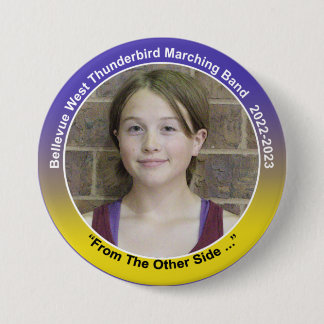 Trumpet Madalyn 9 7.5 Cm Round Badge