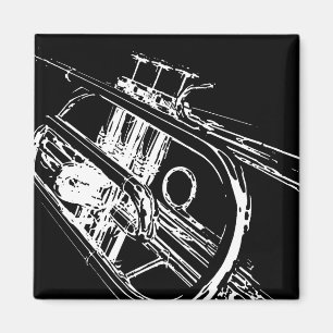 Trumpet Magnet
