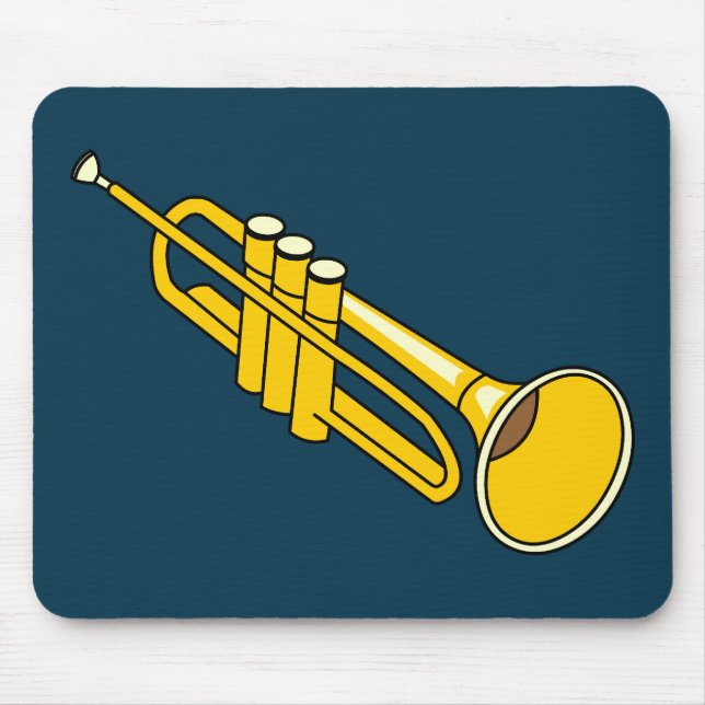 Trumpet Mouse Pad (Front)
