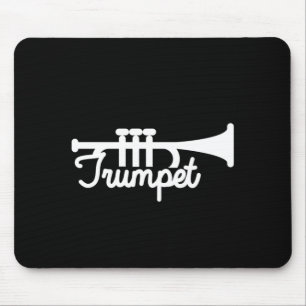 Trumpet Music Musician Instrument Orchestra Gift Mouse Pad