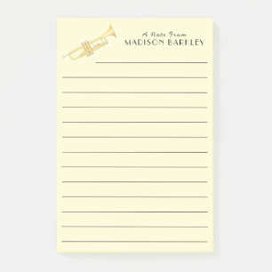 Trumpet Musician Band Teacher Notes