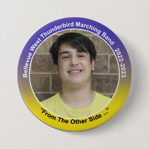 Trumpet Nathan 12 7.5 Cm Round Badge