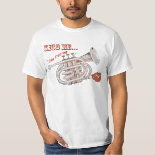 Trumpet or Cornet Shirt "Kiss Me"