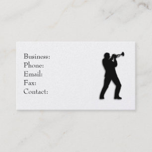 Trumpet Player Business Card