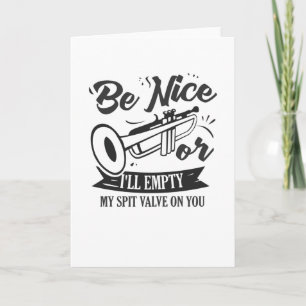 Trumpet Player Card