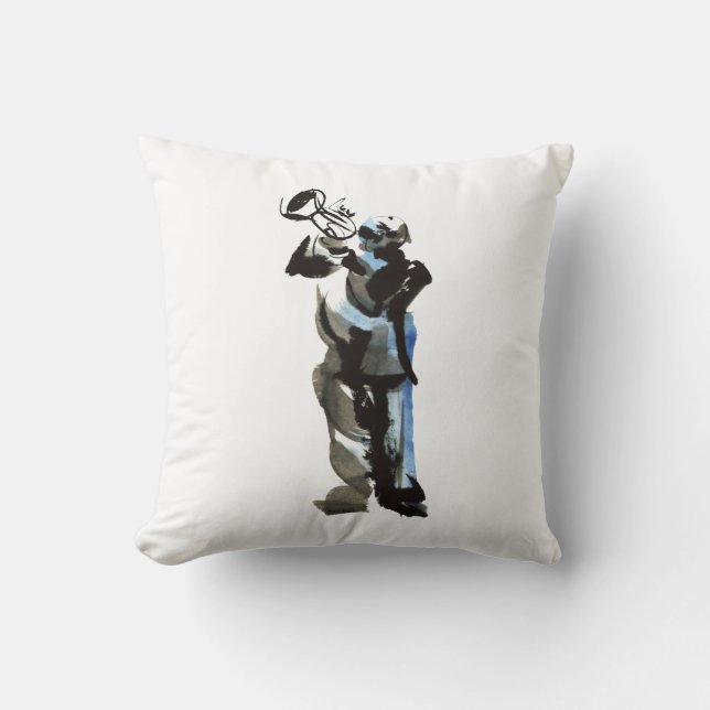 Trumpet Player Cushion (Front)