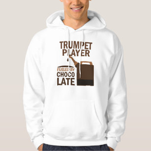 Trumpet Player (Funny) Chocolate Hoodie