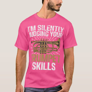Trumpet Player Gifts For Hobby Trumpeter Retro Tru T-Shirt