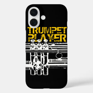 Trumpet Player iPhone case