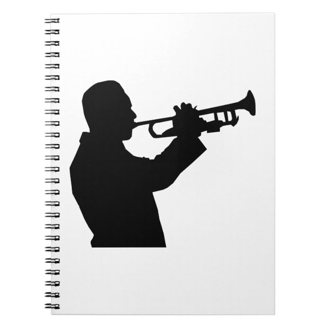 Trumpet Player Notebook (Front)