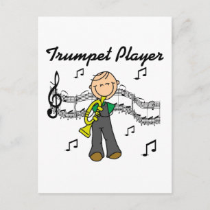 Trumpet Player T-shirts and Gifts Postcard