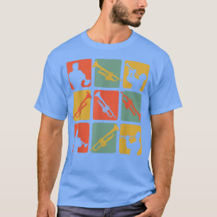 Trumpet Player Trumpeter Bass Instrument Music Lov T-Shirt