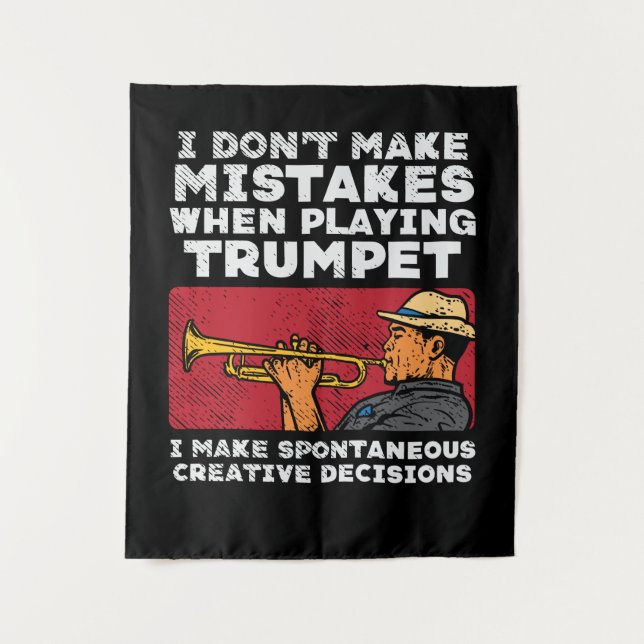 Trumpet - Playing A Trumpet Tapestry (Front)