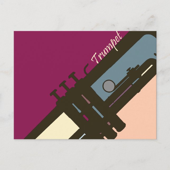 Trumpet Postcard (Front)