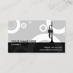 trumpet rings business card