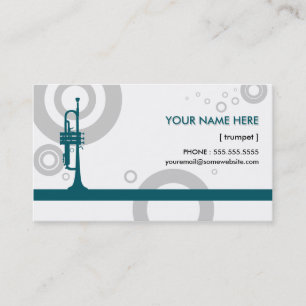 trumpet rings business card