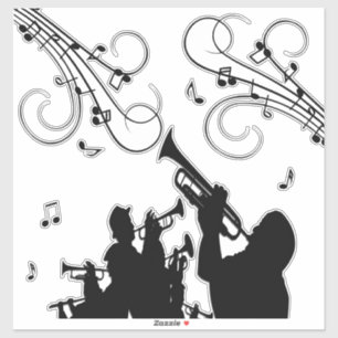 Trumpet Section Jazz Music