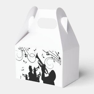 Trumpet Section Jazz Music Favour Box