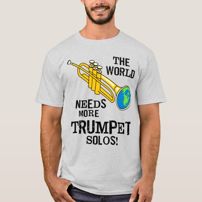 Trumpet Solos T-Shirt (Front)