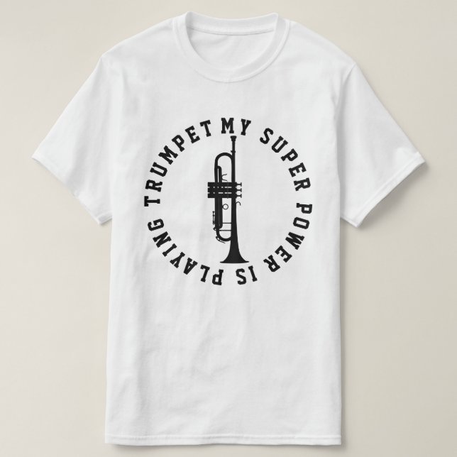 Trumpet T-Shirt (Design Front)