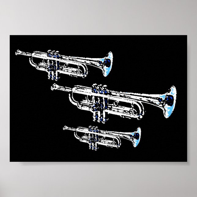 Trumpet Trio Poster (Front)
