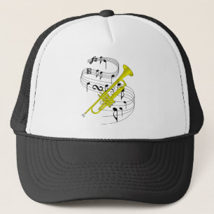 Trumpet Trucker Hat