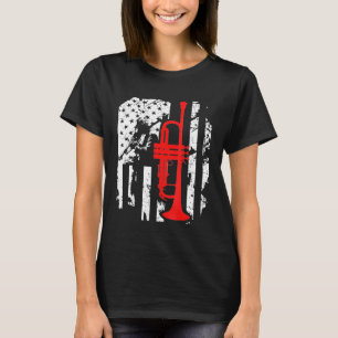 Trumpet - Trumpe - Trumpet Flag Shirt