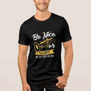 Trumpet Trumpet Player Gift Funny Trumpet Tri-Blend Shirt