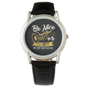 Trumpet Trumpet Player Gift Funny Trumpet Watch
