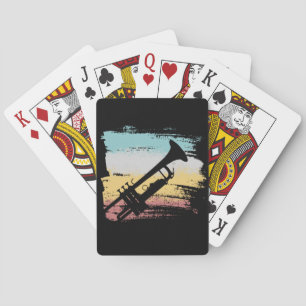 Trumpet Vintage Playing Cards