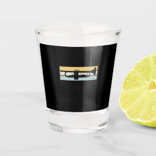 Trumpet Vintage Shot Glass