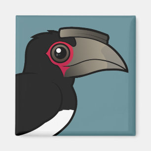 Trumpeter Hornbill Magnet