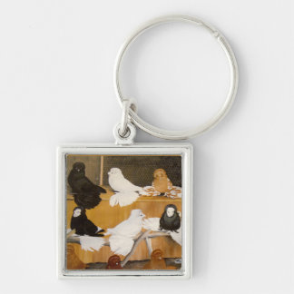 Trumpeter Pigeon Champions Key Ring