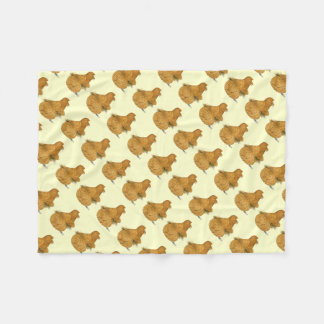 Trumpeter Pigeon Deroy Fleece Blanket