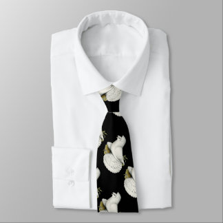 Trumpeter Pigeon White Tie